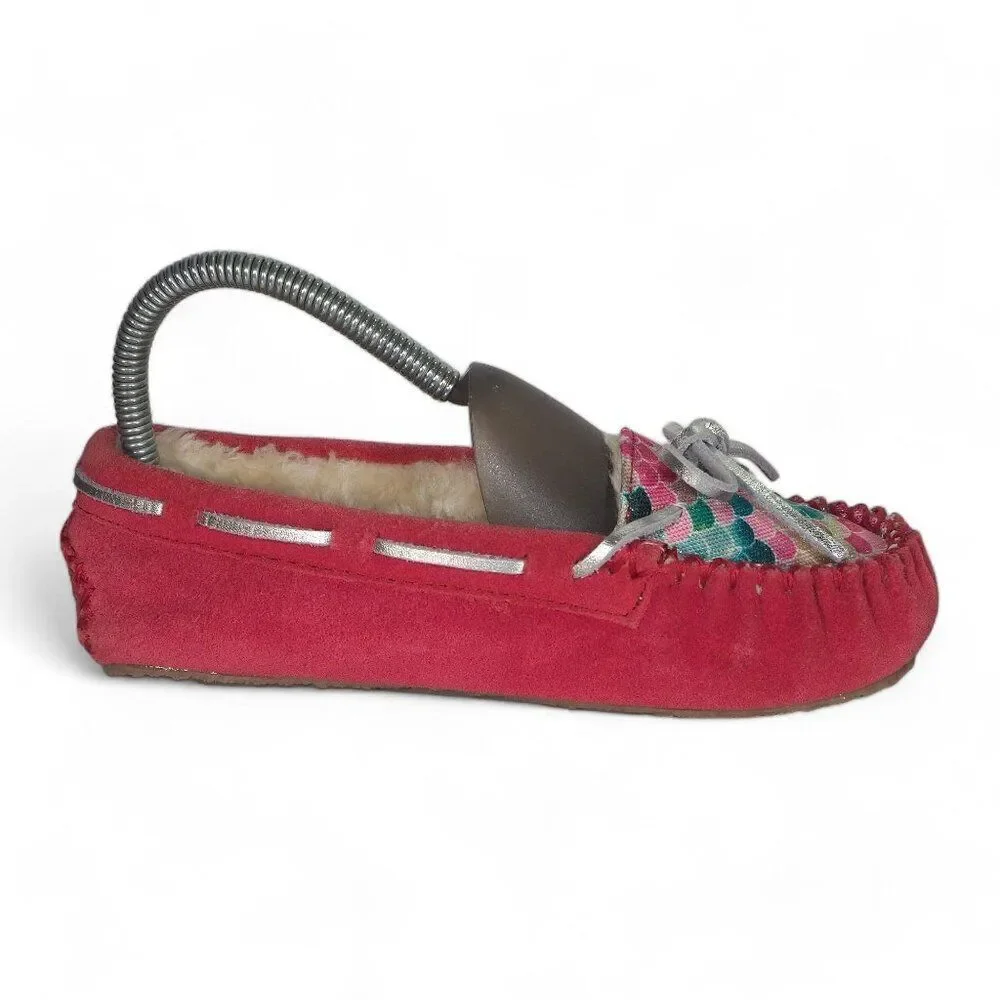 Minnetonka Cassie‎ Slip-on Suede Moccasin Slippers 